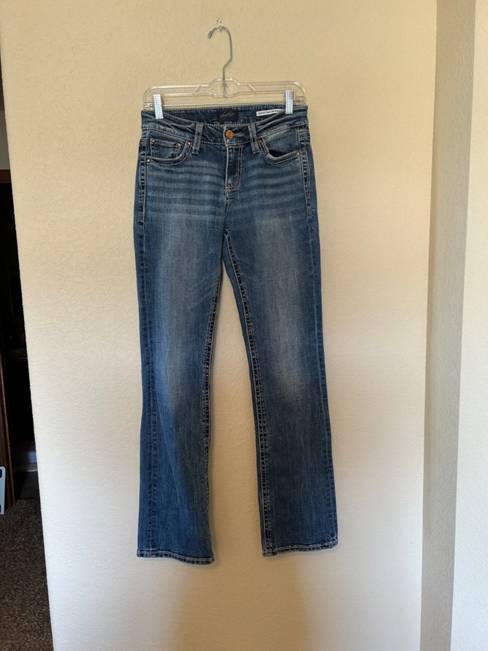 Daytrip Virgo Tailored Boot Jeans Women’s 26L Medium Wash Bootcut Stretch Denim